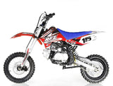 Apollo DB-X15 125cc Dirt Bike | Manual 4-Speed, 14/12 Wheels