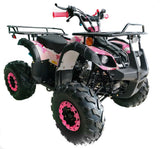 ATA-125D 125cc Youth ATV | Kids Gas Powered 4 Wheeler with Reverse & LED Lights mississippipowersports