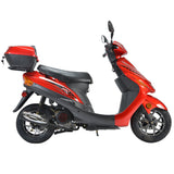 50cc Fully Automatic Scooter Moped | Street Legal with Matching Trunk mississippipowersports