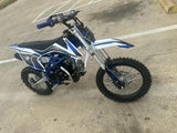 HHH X18 125cc 4-Stroke Gas Powered Dirt Bike – Manual Clutch, Electric & Kick Start, Disc Brakes mississippipowersports