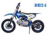 2023 DB24 107cc Dirt Bike – Semi-Automatic, Hydraulic Disc Brakes, Adjustable Rear Shocks mississippipowersports