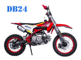 2023 DB24 107cc Dirt Bike – Semi-Automatic, Hydraulic Disc Brakes, Adjustable Rear Shocks mississippipowersports