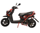 150cc Moped Street Scooter | Gas Powered, Aluminum Wheels, Adult Street Bike mississippipowersports