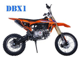 HHH Tao Tao 140cc DB X1 Adult Dirtbike – 4-Speed Manual Transmission, Hydraulic Disc Brakes, Adjustable Shock mississippipowersports