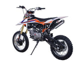 HHH Tao Tao 140cc DB X1 Adult Dirtbike – 4-Speed Manual Transmission, Hydraulic Disc Brakes, Adjustable Shock mississippipowersports
