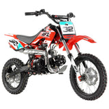 HHH DB-32 110cc Dirt Bike RFZ – Semi-Automatic, 4-Stroke, Hydraulic Disc Brakes mississippipowersports